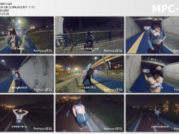 Raymond原创_老婆运动装绳衣户外跑步 户外 人妻 后直臂 人前