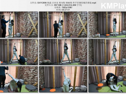 随心原创_杨蕊 白衬衣 黑布鞋 细麻绳 单手吊绑的痛苦体验