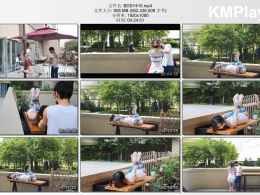 半岛束艺台_遮阳伞下的人偶+鹿野小区驷马测试路人反应